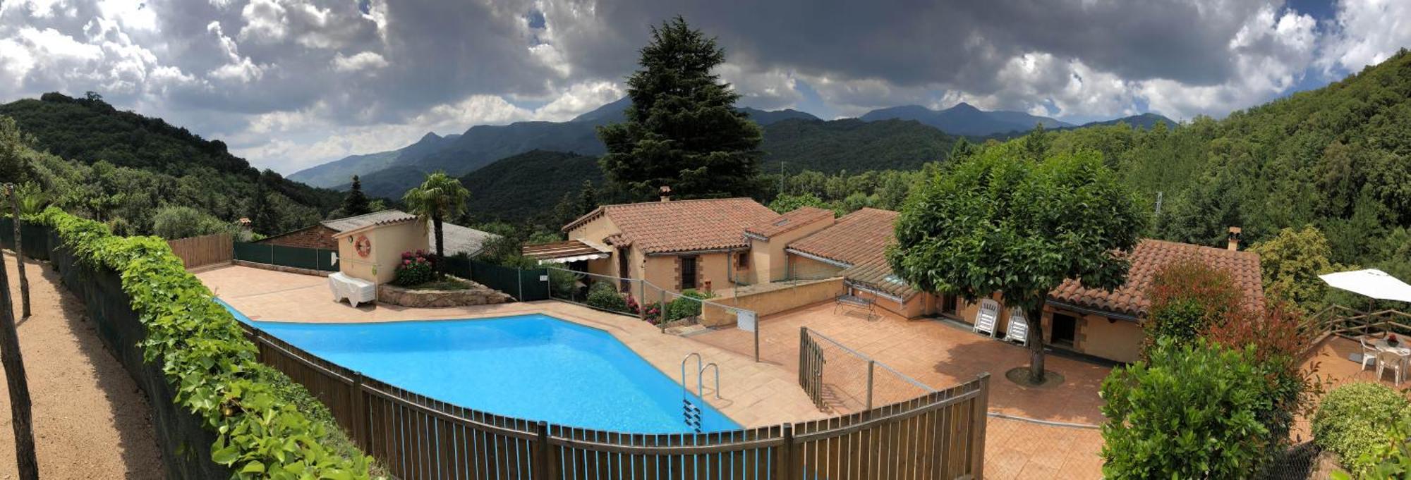 Alojamiento con jardín, barbacoa, piscina en pleno Montseny Arbúcies Exterior foto